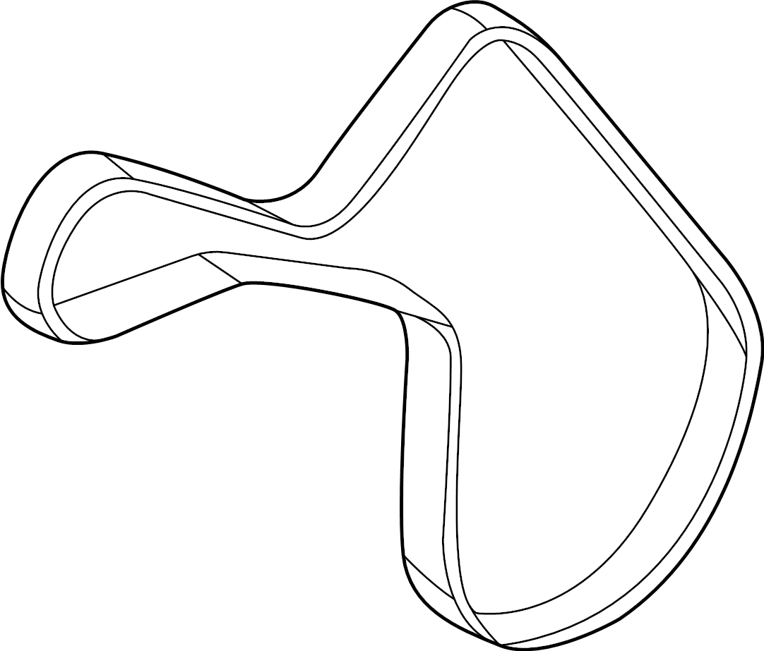 View 252122MHA0 Serpentine Belt Full-Sized Product Image