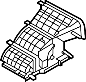 View 97121P2000 HVAC Air Inlet Housing (Right) Full-Sized Product Image