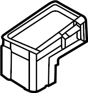 View 91975P2000 Battery Terminal Cover Full-Sized Product Image