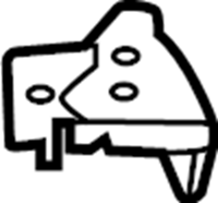 View 28169P4400 Bracket. Air. Cleaner. (Lower) Full-Sized Product Image