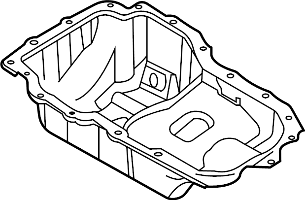 View 215102M800 Engine Oil Pan Full-Sized Product Image