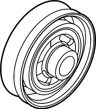 View 231242S110 Engine Crankshaft Pulley Full-Sized Product Image