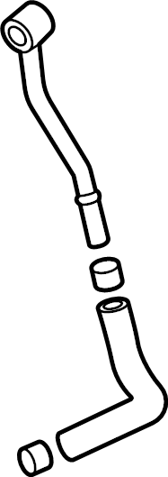 View 282602S300 Pipe. Water. Line. Coolant. Turbocharger.  Full-Sized Product Image