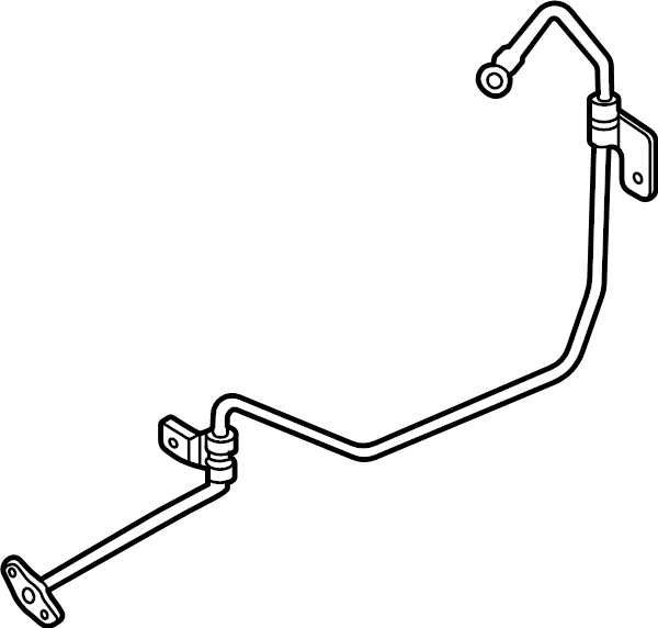 View 282402S304 Turbocharger Oil Line Full-Sized Product Image