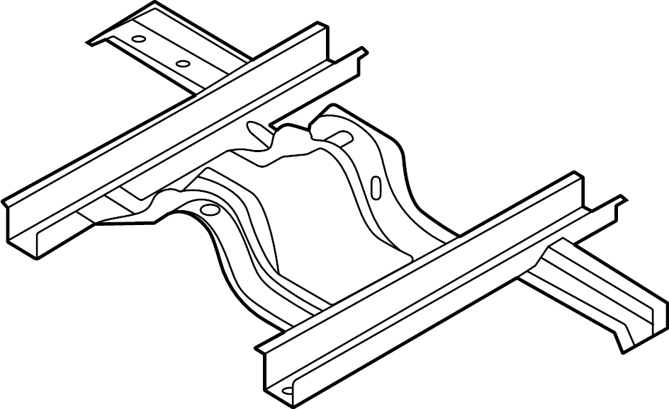 View 65200R5090 MEMBER ASSY-CTR FLOO. MEMBER ASSY-CTR FLOOR COMPL Full-Sized Product Image