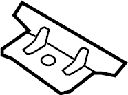 View 371602P000 Battery Hold Down Full-Sized Product Image