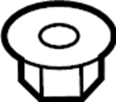 View 544564A000 Suspension Crossmember Nut (Rear) Full-Sized Product Image