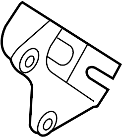 View 977052D520 BRACKET-TENSION PULLEY MTG. BRKT ASSY-TENSION PU Full-Sized Product Image