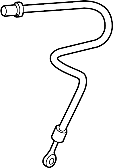View 587402F000-DS HOSE-BRAKE,RH Full-Sized Product Image
