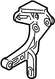 View 572262D010 BRACKET. STEERING. POWER. Pump. OIL.  Full-Sized Product Image