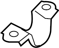 View 5551429010 Suspension Stabilizer Bar Bracket (Rear) Full-Sized Product Image