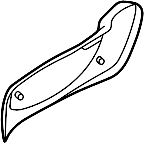 View 0K55688180BT Seat Trim Panel (Right, Front) Full-Sized Product Image
