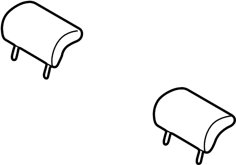 View 0K52Y57340GE3 Headrest Full-Sized Product Image