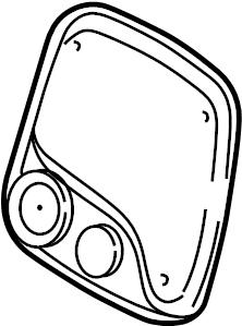 View 0K55388364ACY Seat Back Panel Full-Sized Product Image