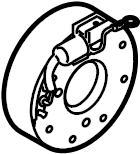 View 976414D900 A/C Compressor Clutch Coil Full-Sized Product Image