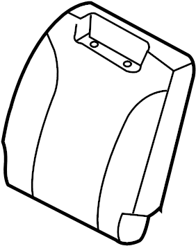 View 894604D143CS2 SEAT. COVERING. (RR).  Full-Sized Product Image