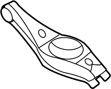 View 552104D150 Suspension Control Arm (Left, Rear, Lower) Full-Sized Product Image
