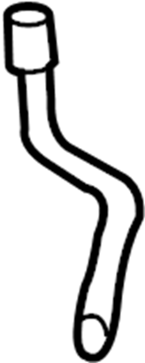 View 979134D000 A/C Evaporator Drain Full-Sized Product Image