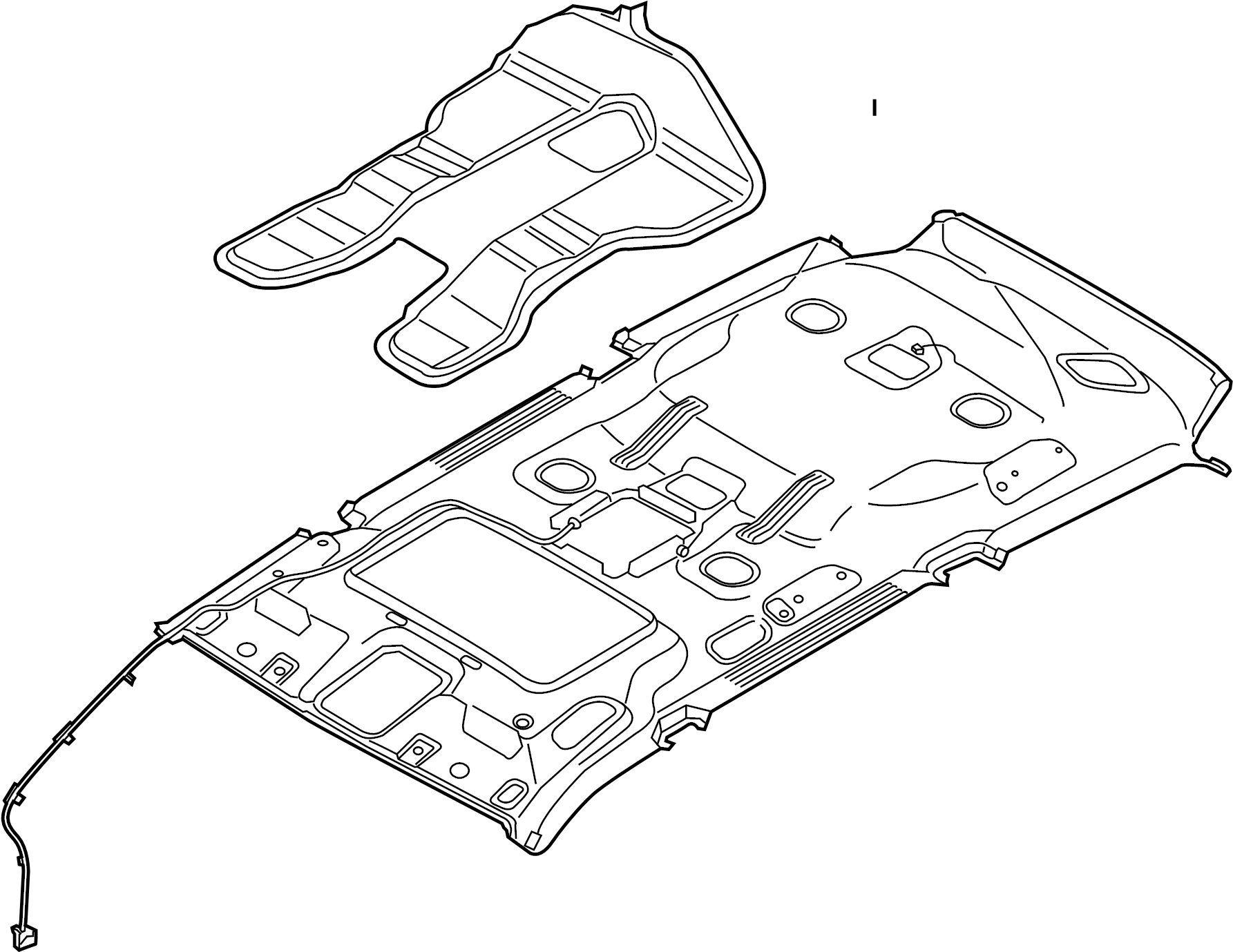 View 854104D221QW Headliner Full-Sized Product Image