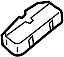 View 854404D000QW Console Tray Full-Sized Product Image