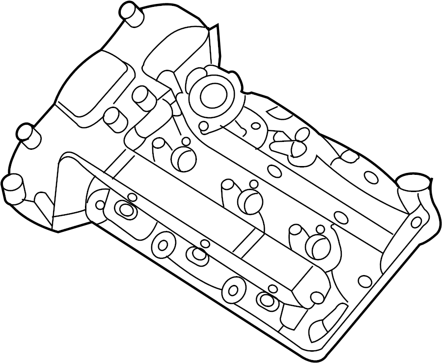 View 224203CGA5 Engine Valve Cover (Right) Full-Sized Product Image