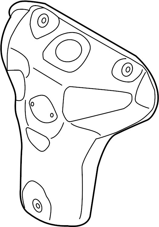 View 285253C730 Shield. Heat. Protector. Manifold. Exhaust. (Left) Full-Sized Product Image