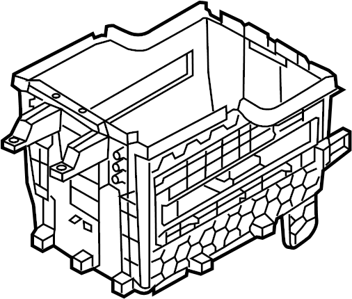 View 84680S9600WK STORAGE BOX-CONSOLE (BLACK) Full-Sized Product Image