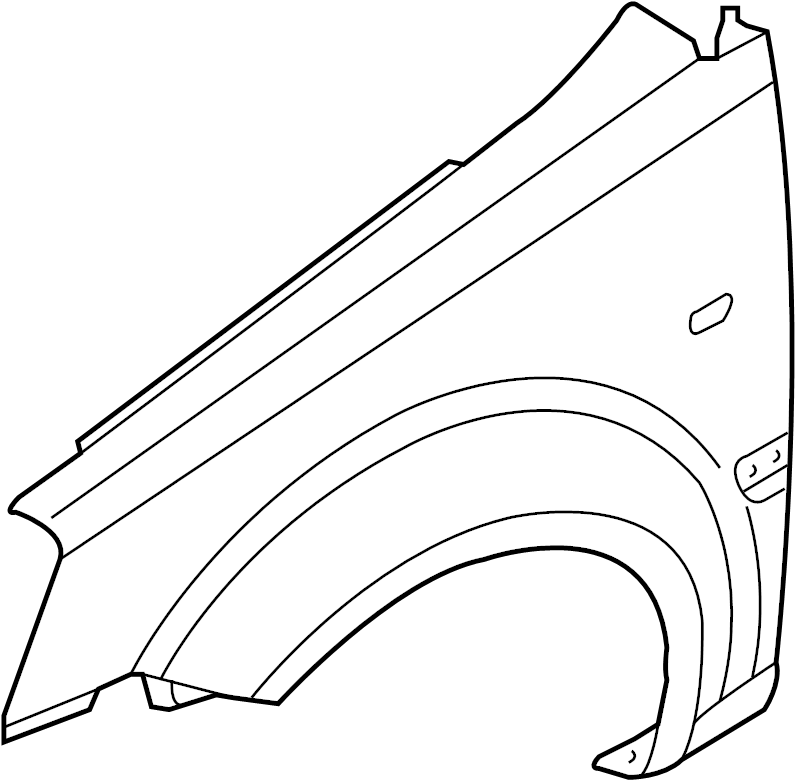 View 663111G300 PANEL-FENDER LH. PANEL-FENDER,LH Full-Sized Product Image