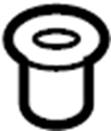 View 577413C000 INSULATOR ASSY Full-Sized Product Image