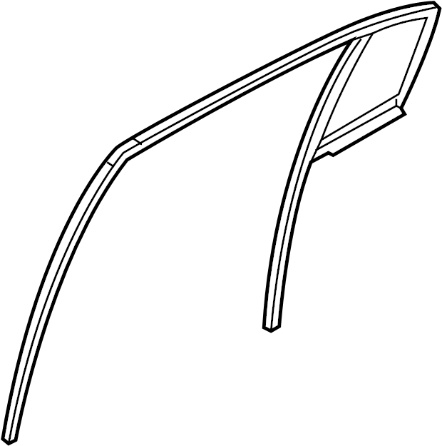 View 835311G200 RUN-RR DR WINDOW GLA. RUN-RR DR WINDOW GLASS,LH Full-Sized Product Image