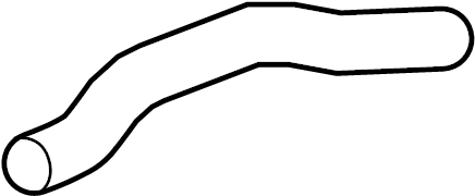 View 254111R200 Radiator Coolant Hose (Upper) Full-Sized Product Image