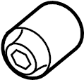 View 54551-1J000 BUSHINGS. Lower cntrl arm front bushing. Suspension Control Arm Bushing.  Full-Sized Product Image