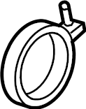 View 1471175006B Clamp. Duct. Air. Hose. Intake. (Rear) Full-Sized Product Image
