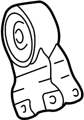 View 2191038602 Bracket. Mount. (Front, Upper) Full-Sized Product Image
