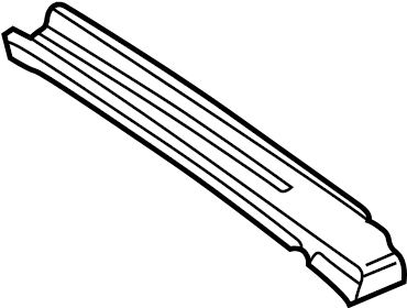 View 816212D000 RAIL ASSY-SUNROOF DR. RAIL ASSY-SUNROOF DRIP Full-Sized Product Image