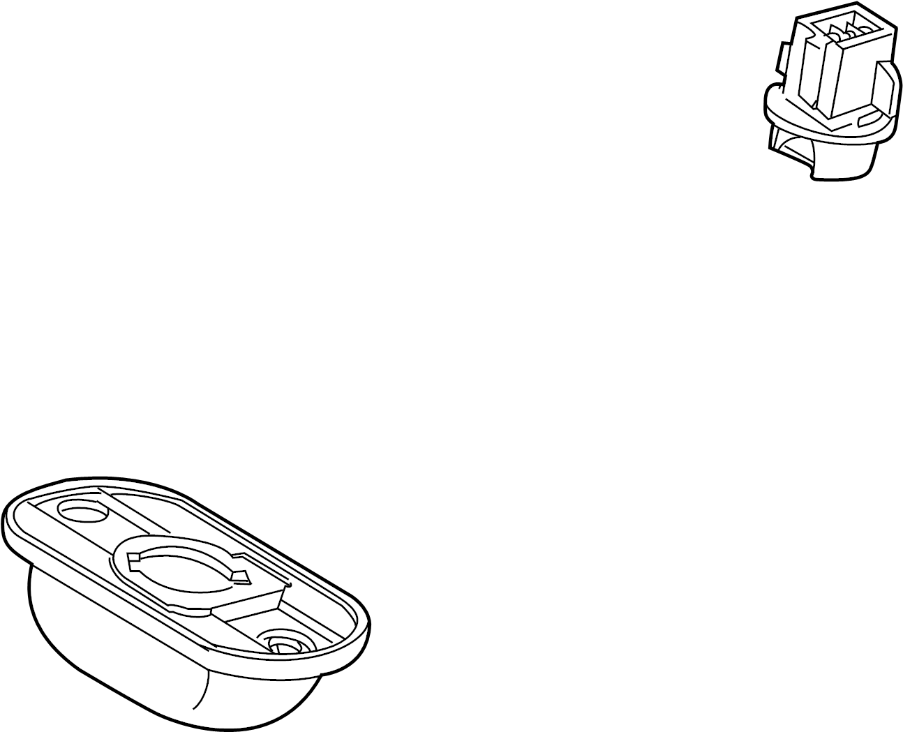 View 925013A000 License Plate Light Assembly Full-Sized Product Image