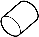 View 545512E000 BUSHING. Arm. CONTROL. Suspension. (RR).  Full-Sized Product Image