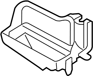 View 971362G001 CASE-HEATER & EVAP L. CASE-HEATER & EVAPORATOR,LWR Full-Sized Product Image