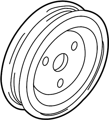 View 251292G500 PULLEY-COOLANT PUMP. PULLEY-WATER PUMP Full-Sized Product Image
