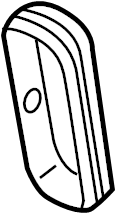View 281173Q100 Air inlet duct seal. Engine Air Intake Hose Seal. SEAL - RUBBER.  Full-Sized Product Image