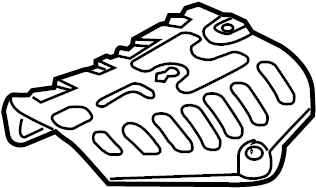 View 287953S000 Shield. Heat. Protector. Exhaust. (Left, Rear) Full-Sized Product Image