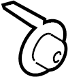 View 5812532000 Bleeder. Screw. Plug. Brake. Caliper. (Lower) Full-Sized Product Image