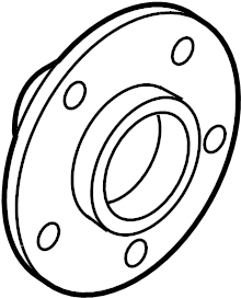 View 517504R000 Wheel Hub (Front) Full-Sized Product Image