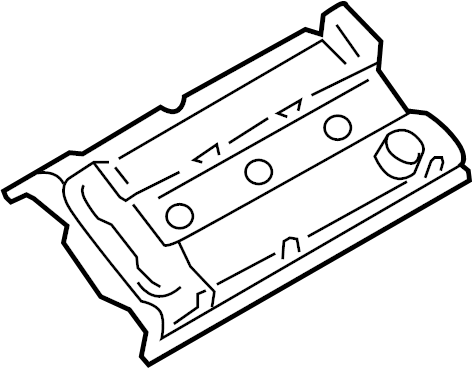 View 2241039011 Engine Valve Cover (Left) Full-Sized Product Image
