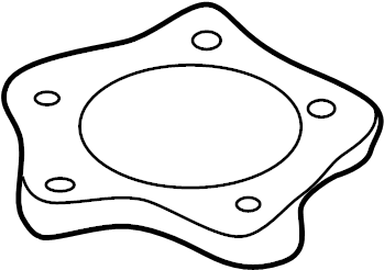 View 2853539400 Exhaust Pipe to Manifold Gasket Full-Sized Product Image