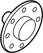 View 517503A003 Wheel Hub (Front) Full-Sized Product Image
