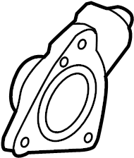 View 256302GTA0 Engine Coolant Thermostat Housing Full-Sized Product Image