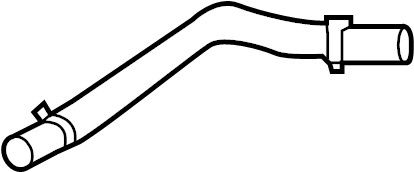 View 254692GTA0 Engine Coolant Hose Full-Sized Product Image