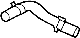 View 254682GTA0 Engine Coolant Hose Full-Sized Product Image