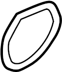 View 256412GGA0 Engine Coolant Thermostat Housing Gasket Full-Sized Product Image